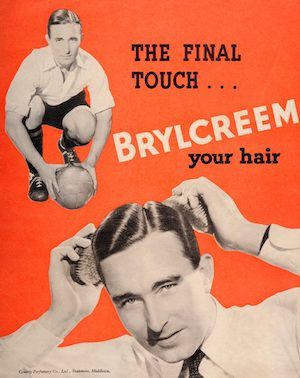 Brylcream Hair orange advertisment