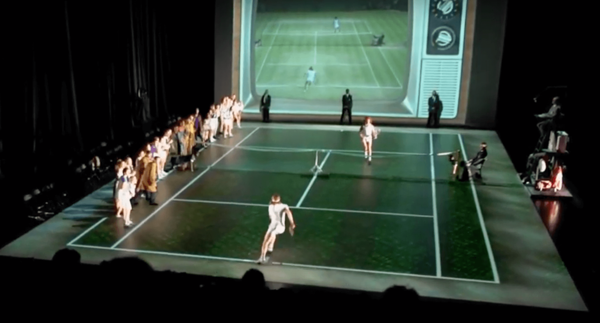 Recreating the 1980 Wimbledon men's final as pure theatre proves to be solid gold