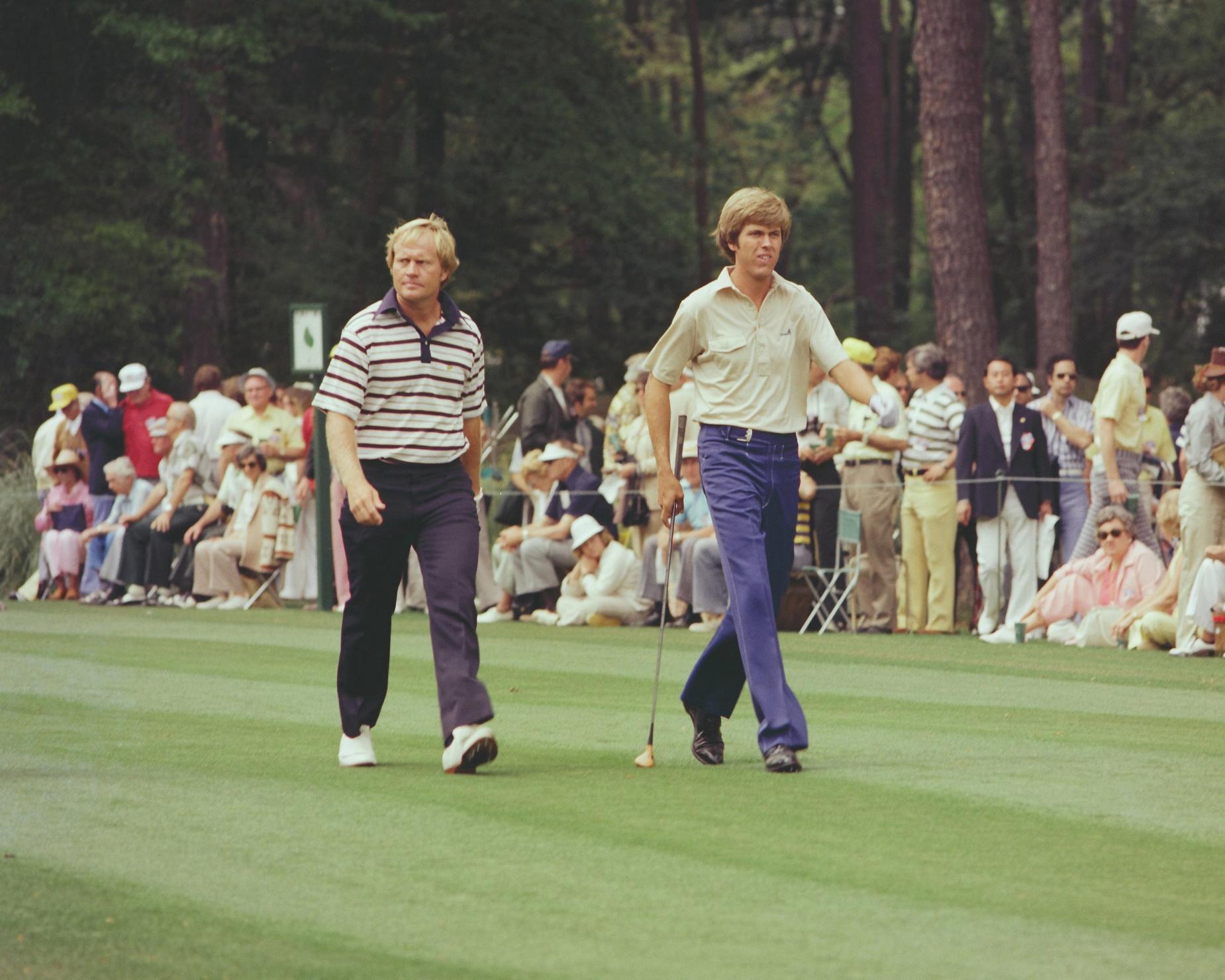 Fred Ridley, Jack Nicklaus, golf, Master 1976