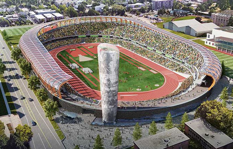 Hayward Field picks up Design of the Year Award for redevelopment that almost didn't happen
