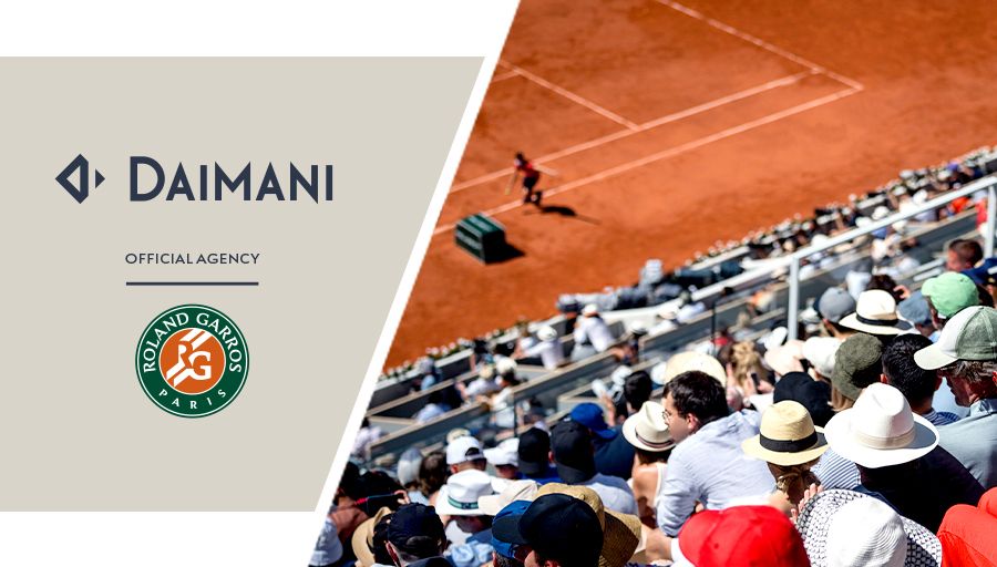Lots of smiles as DAIMANI becomes official Roland-Garros hospitality agency