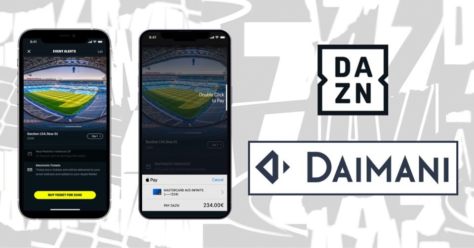 DAZN to sell tickets & hospitality packages through APP